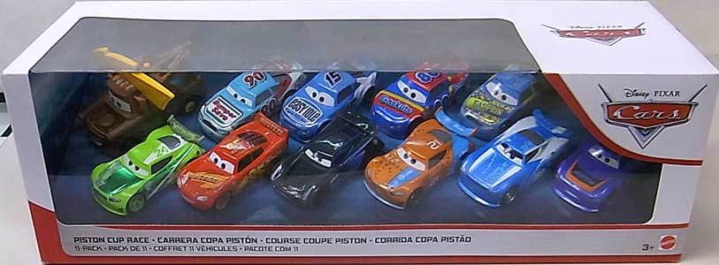 MATTEL CARS 2019 PISTON CUP RACE 11PACK [FLOYD MULVIHILL入り]